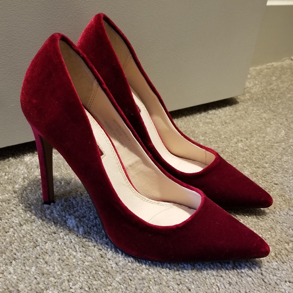 Velvet Topshop Pumps